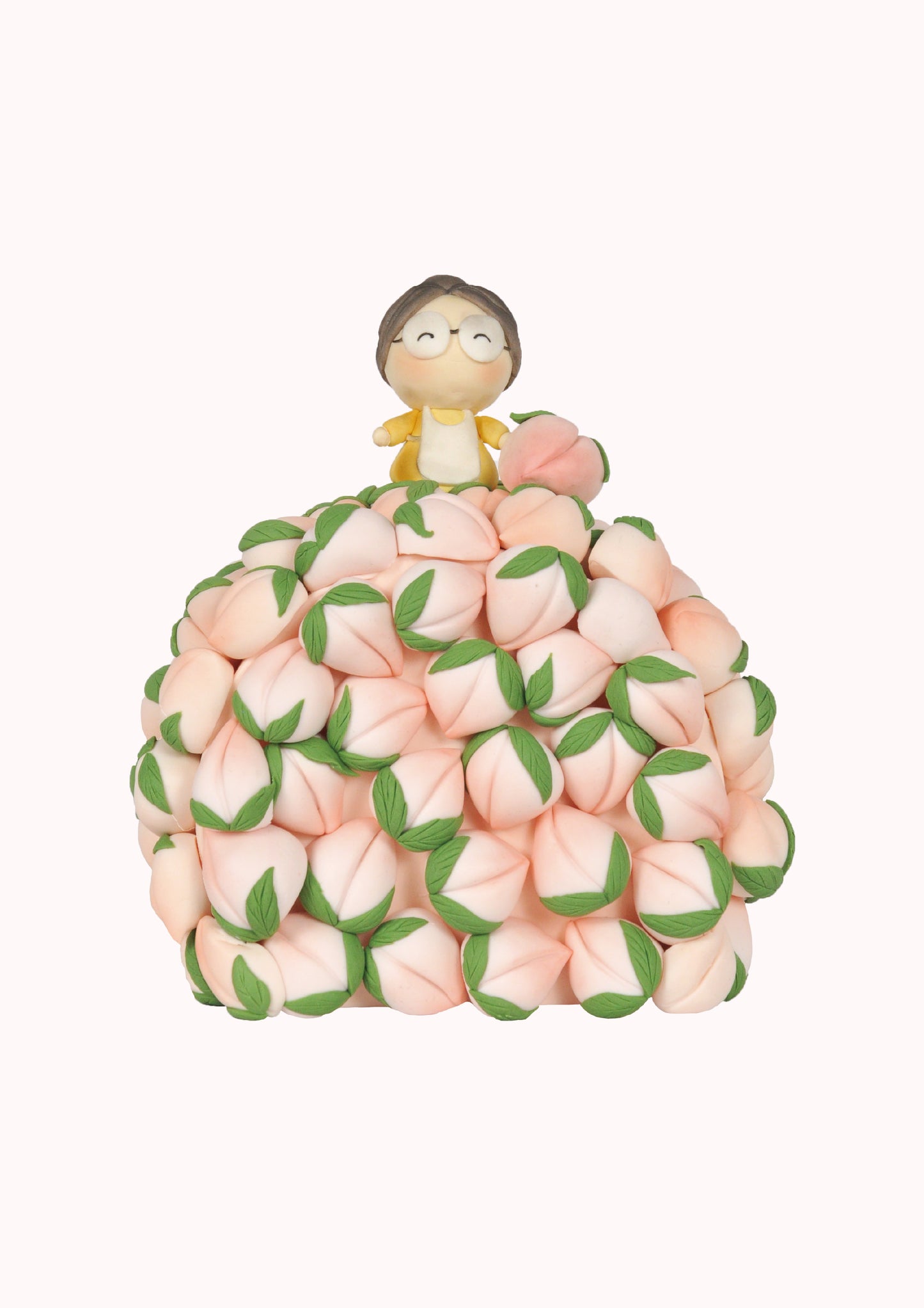 嬤嬤的壽桃  Longevity Peach Cake