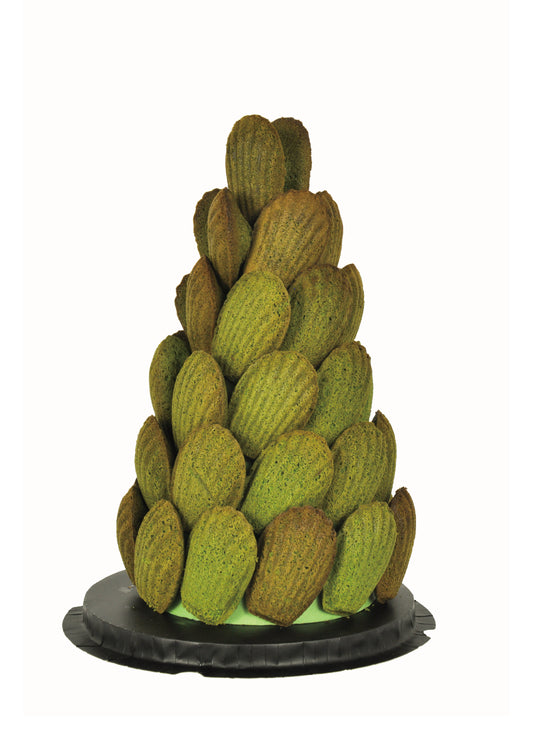 法式經典瑪德蓮塔(抹茶味)/Madeleine Tower (Matcha flavour)